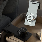 Household Cabinet Password Lock Zinc Alloy Keyless Combination Lock Rust-Proof Black Silver