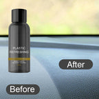 Auto Plastic Coating Restoration Agent 50ml UV Protection Streak-Free Formula for Car Trims and Exterior Surfaces