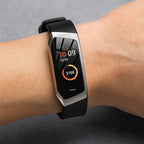 Fitness Tracker Smartwatch with Heart Rate Monitor Blood Pressure Sleep Activity Tracker IP67 Waterproof Compatible with iOS Android