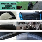 Auto Plastic Coating Restoration Agent 50ml UV Protection Streak-Free Formula for Car Trims and Exterior Surfaces