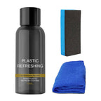 Auto Plastic Coating Restoration Agent 50ml UV Protection Streak-Free Formula for Car Trims and Exterior Surfaces
