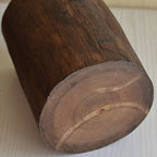 Handmade Wooden Pen Holder Natural Solid Wood Desk Organizer Rustic Office Accessory