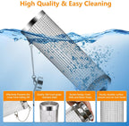 FlameGuard Pro Stainless Steel Grill Basket Double Pack Non-Slip Even Heat Distribution