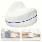 Orthopedic Lumbar Knee Pillow Memory Foam for Back Pain Relief Side Sleepers Support