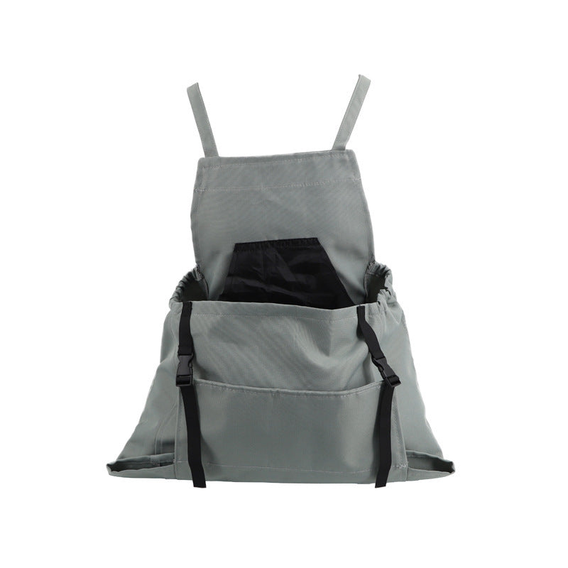 Water-Resistant Gardening Apron Waterproof Oxford Fabric Adjustable Fit with Tool Pockets
