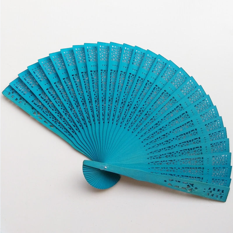Ladies Elegant Foldable Fan Lightweight Artistic Design Portable Accessory