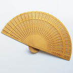 Women's Handcrafted Fan Laser Cut Lightweight Compact Accessory