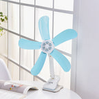 Table Fan 9W Powerful Air Circulation 45cm Compact Portable Design