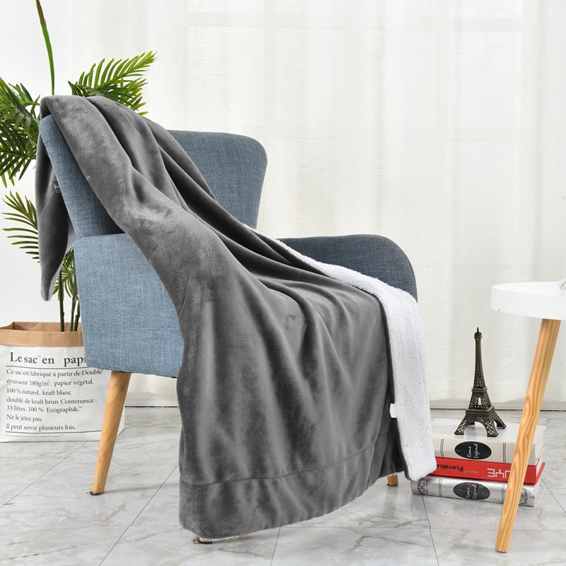 Women’s Soft Warming Fleece Blanket Plush Cozy Throw for Couch and Bed