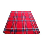 Brehn Women's Outdoor Picnic Blanket Waterproof Insulating Layer Compact Carry Handle