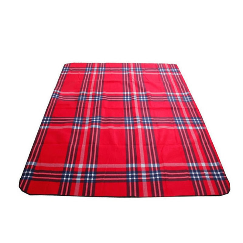 Outdoor Picnic Blanket Waterproof Lightweight Portable Snowflake Pattern