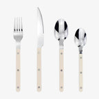 Harrow Bistro 24-Piece Cutlery Set Western Engraved Design Durable Dinnerware for 6