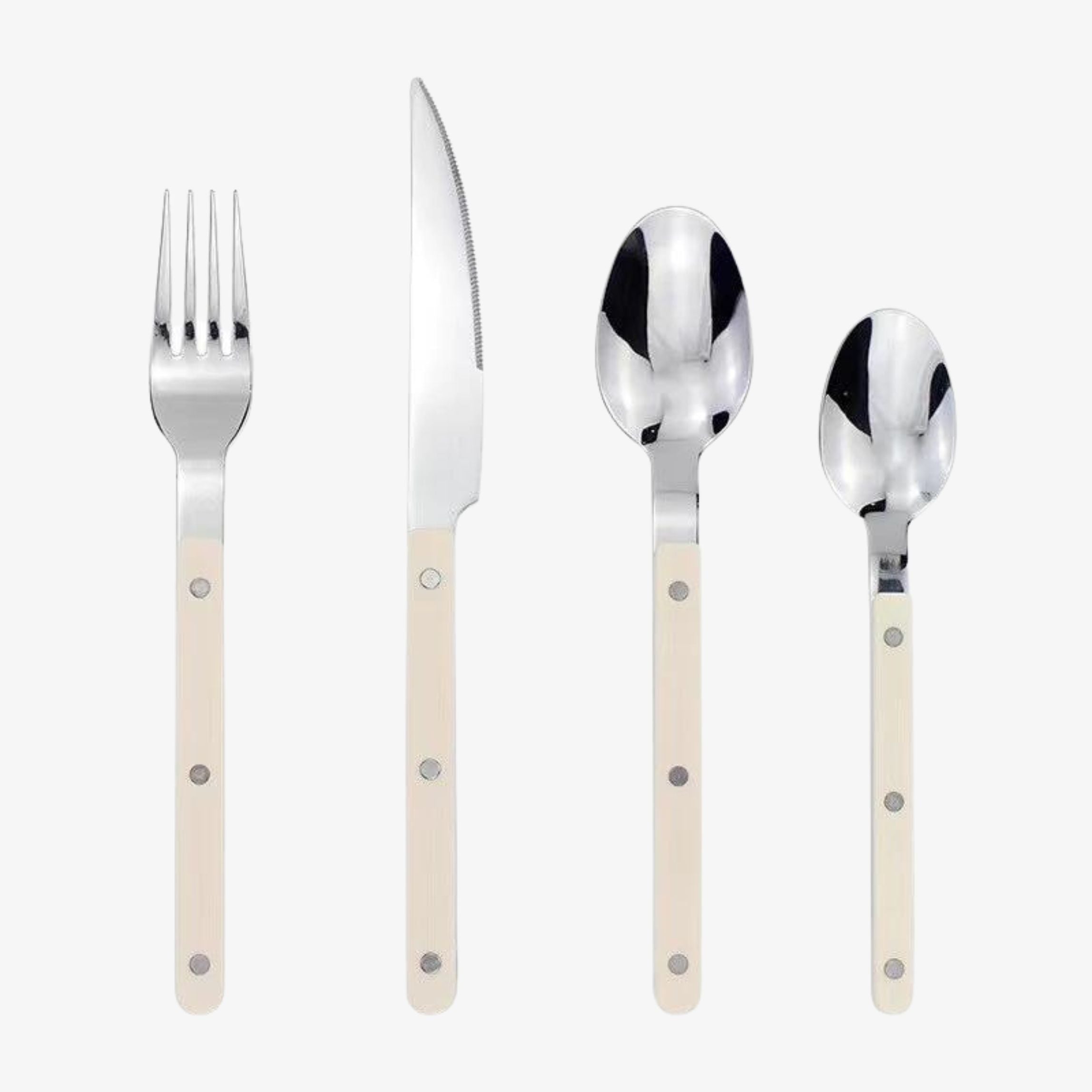 Harrow Bistro 24-Piece Cutlery Set Western Engraved Design Durable Dinnerware for 6