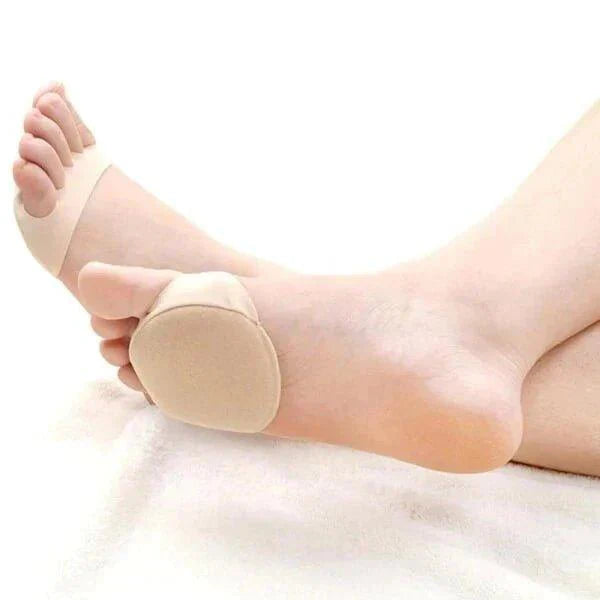 ForePad Gel Foam Insoles for Heel Pain Relief Non-Slip Breathable Washable Cushioning One Size