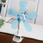 Ladies Table Fan with Flexible Holder and Comfortable Control Compact Design