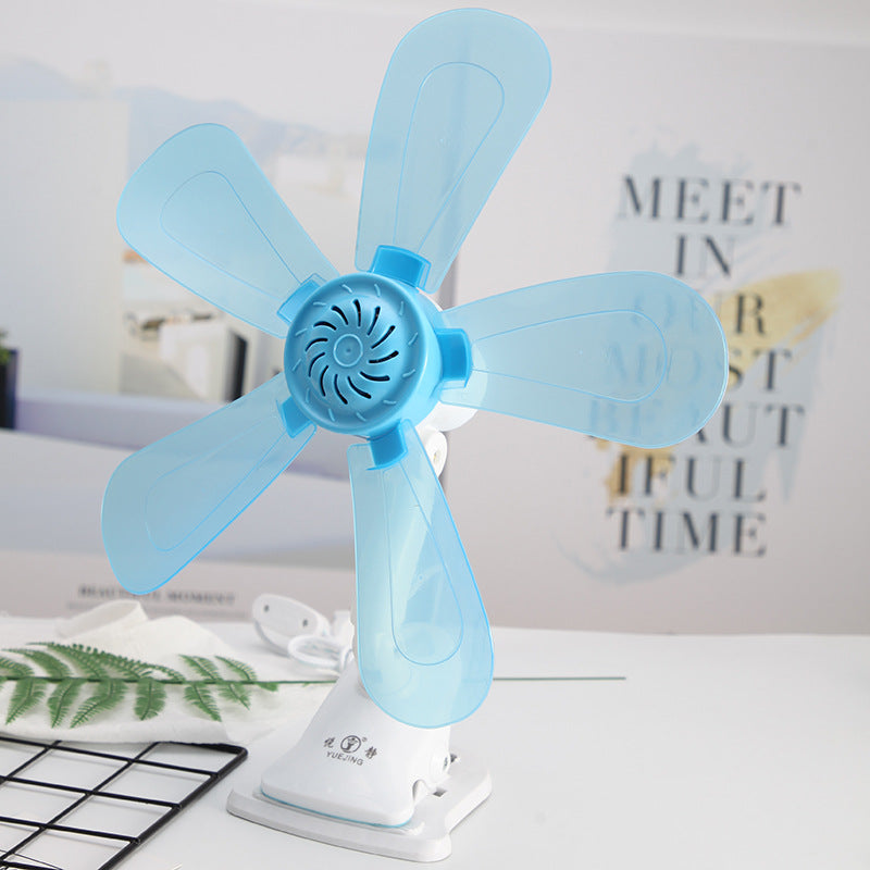 Ladies Table Fan with Flexible Holder and Comfortable Control Compact Design