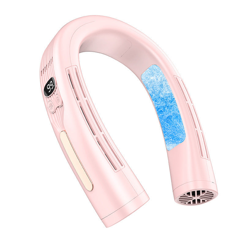 Portable U-Shaped Neck Fan Rechargeable 4000mAh Battery 6-8 Hour Runtime Multiple Colors