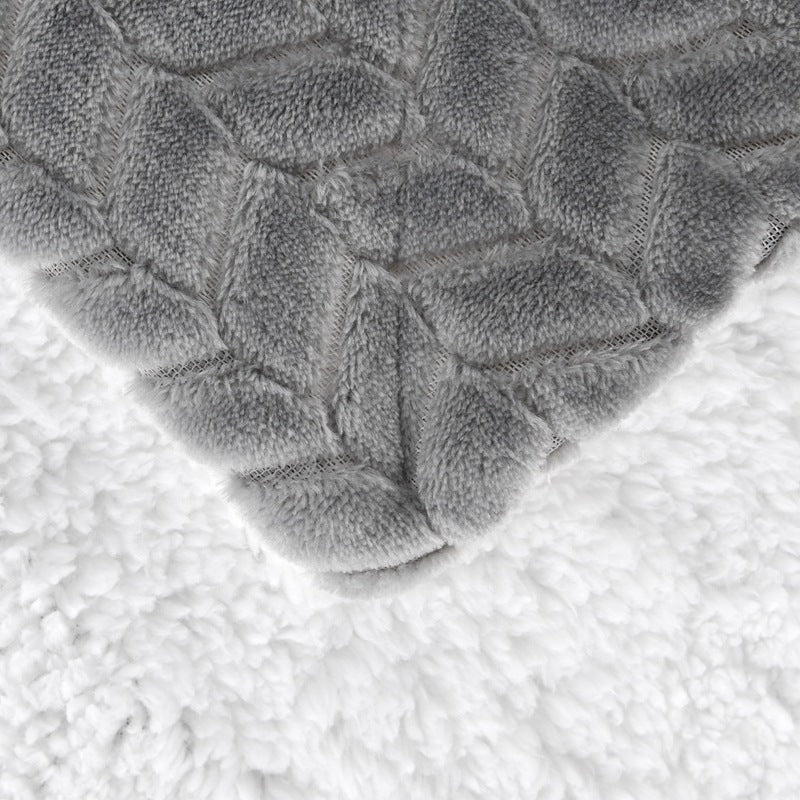 Brehn Women's Cozy Warm Fleece Blanket Soft Breathable Machine Washable
