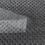 Women's Ultra-Soft Reversible Blanket Fleece and Sherpa Cozy Warm Throw Blanket