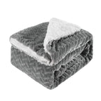 Brehn Ladies Throw Blanket Soft Microfiber Reversible Cozy Warm Blanket for Sofa Bed Travel
