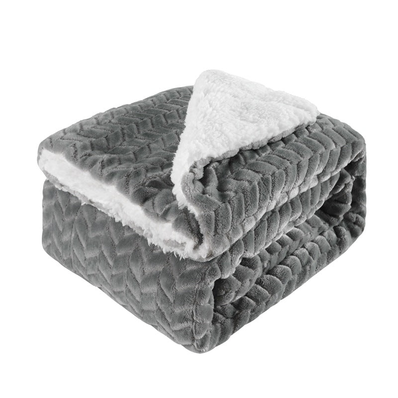 Brehn Women's Cozy Warm Fleece Blanket Soft Breathable Machine Washable