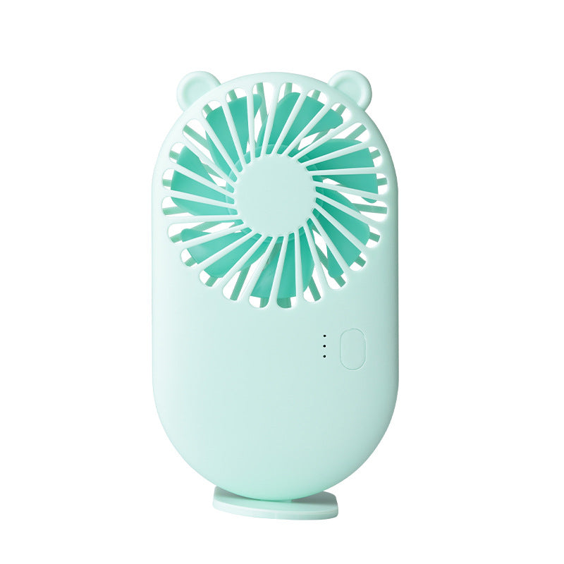 Portable Mini Fan USB Rechargeable Compact Lightweight Quiet Operation Adjustable Speeds