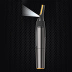 Precision Nose and Ear Hair Trimmer with Titanium Blades and LED Light, Ultra-Thin Cutting Head