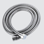 Wall-Mounted Stainless Steel Bathtub Filler with Handheld Shower Chrome Finish Single Lever Control