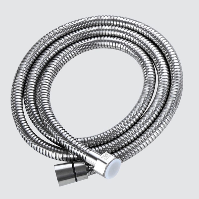 Wall-Mounted Stainless Steel Bathtub Filler with Handheld Shower Chrome Finish Single Lever Control