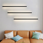 Harrow Minimalistic Linear LED Wall Light Matte Black Aluminum Modern Indoor Lighting