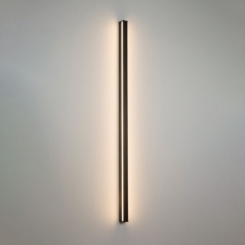 Harrow Minimalistic Linear LED Wall Light Matte Black Aluminum Modern Indoor Lighting