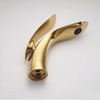 Brass 1-Hole Single Lever Bathroom Sink Faucet Chrome Black Gold Rose Gold
