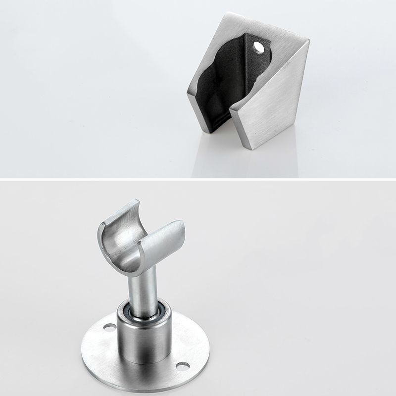 Wall-Mounted Stainless Steel Bathtub Filler with Handheld Shower Chrome Finish Single Lever Control