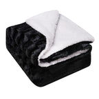 Women's Luxurious Microfiber Cuddle Blanket Soft Warm Lightweight Plush Throw