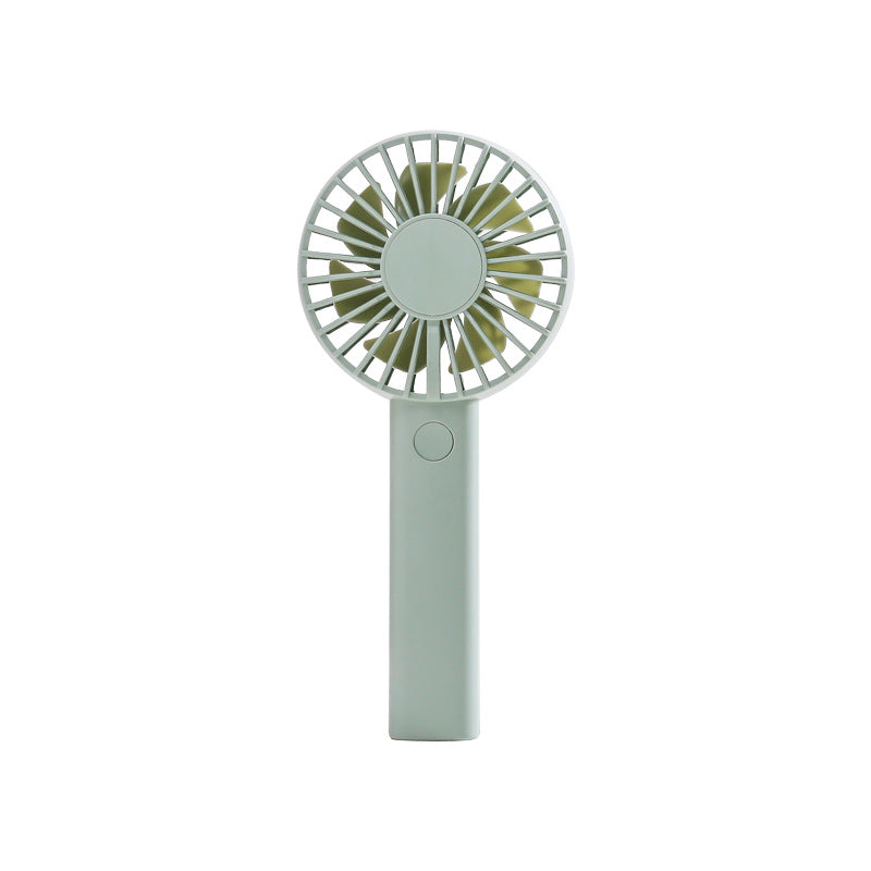 Portable Mini Hand Fan Rechargeable USB Battery Operated Quiet One-Button Operation