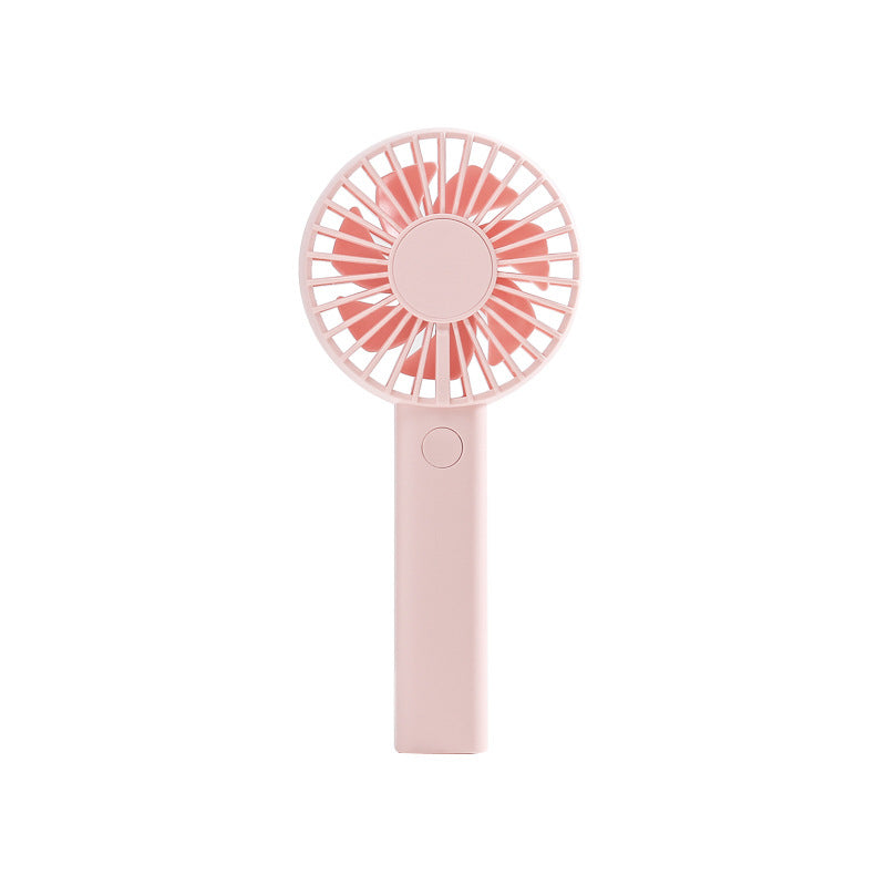 Portable Mini Hand Fan Rechargeable USB Battery Operated Quiet One-Button Operation