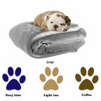 Brehn Dog Blanket Soft Warm Hypoallergenic Cozy Pet Throw for Small and Large Dogs Machine Washable