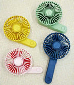 Harrow Portable Handheld Fan Rechargeable Battery Lightweight Compact Cooling Breeze