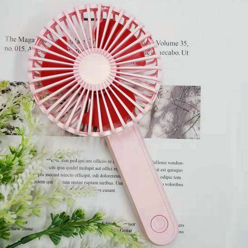 Harrow Portable Handheld Fan Rechargeable Battery Lightweight Compact Cooling Breeze