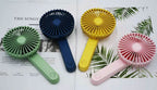 Harrow Portable Handheld Fan Rechargeable Battery Lightweight Compact Cooling Breeze