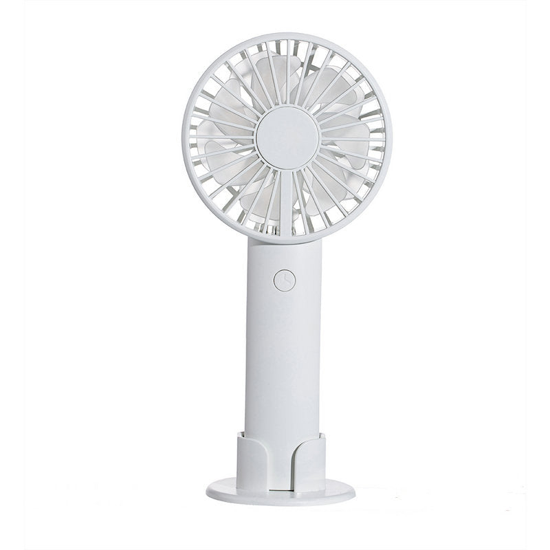 Harrow Portable Rechargeable Desk Fan with Adjustable Speeds and Stable Base