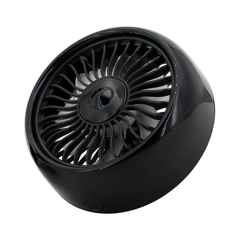 Compact Desktop Cooling Fan Portable Adjustable Angle Turbine Design for Home Office