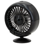 Compact Desktop Cooling Fan Portable Adjustable Angle Turbine Design for Home Office