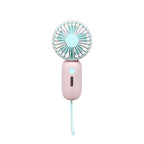 Women's Portable Handheld Fan Ergonomic Design Compact Lightweight Quiet Operation