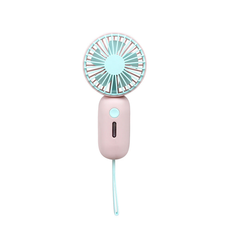 Women's Portable Handheld Fan Ergonomic Design Compact Lightweight Quiet Operation
