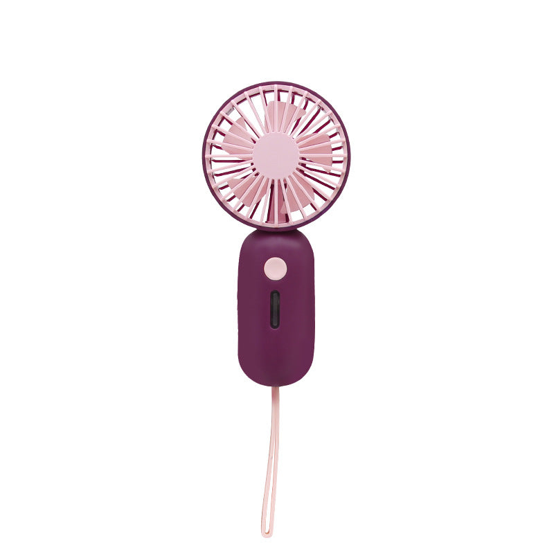 Women's Portable Handheld Fan Ergonomic Design Compact Lightweight Quiet Operation