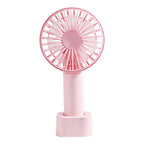 Portable Mini Handheld Fan Rechargeable USB Small Personal Cooling Fan with Multiple Speeds
