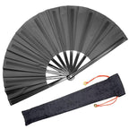 Elegant Women's Folding Fan High-Quality Durable Material with Carrying Bag
