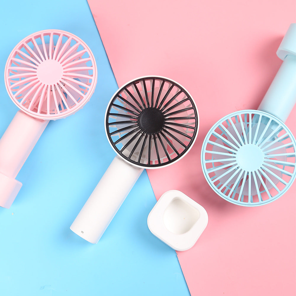 Harrow Portable Mini Handheld Fan Rechargeable USB Compact Lightweight Unisex