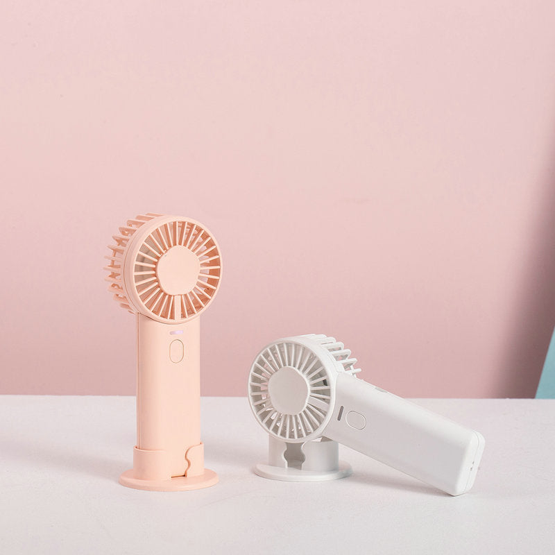 Harrow Portable Handheld Fan USB Rechargeable Compact with Multiple Speed Settings